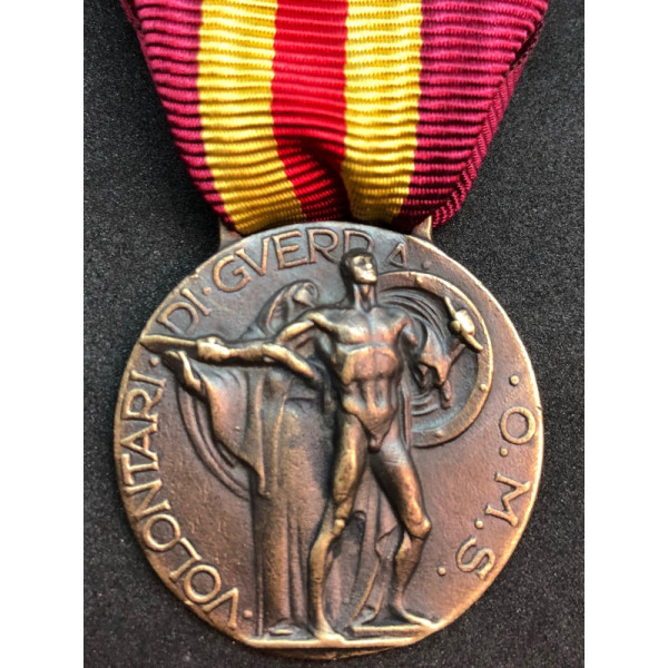 Medaglia per i volontari di Guerra in Spagna OMS