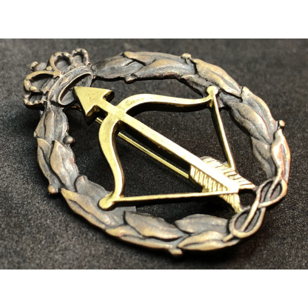 Distintivo per azioni di guerra, caccia intercettatore - della RR.AA. (Oro)