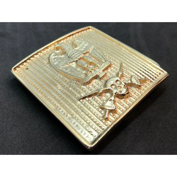 Gürtelschnalle - Musketiere von Mussolini (Gold)