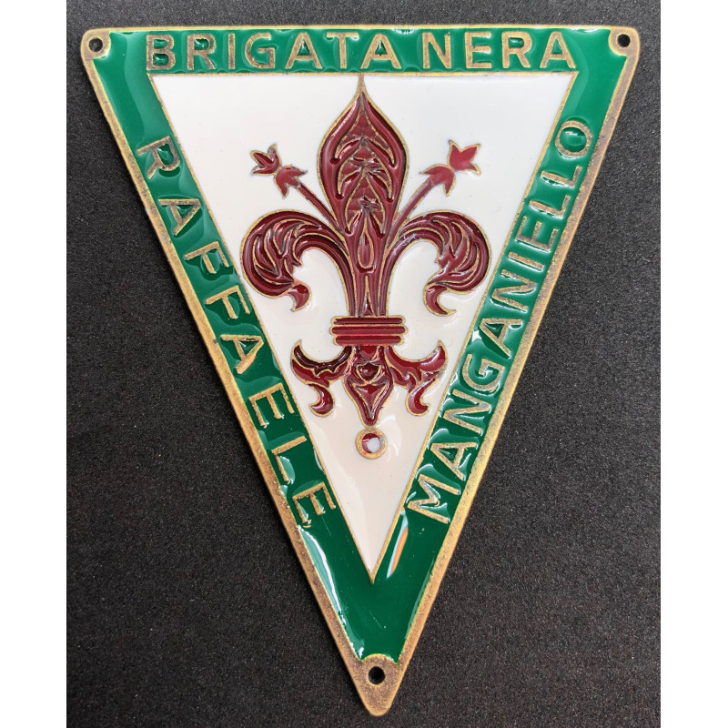 Shield - Black Brigades "Raffaele Manganiello" Florence