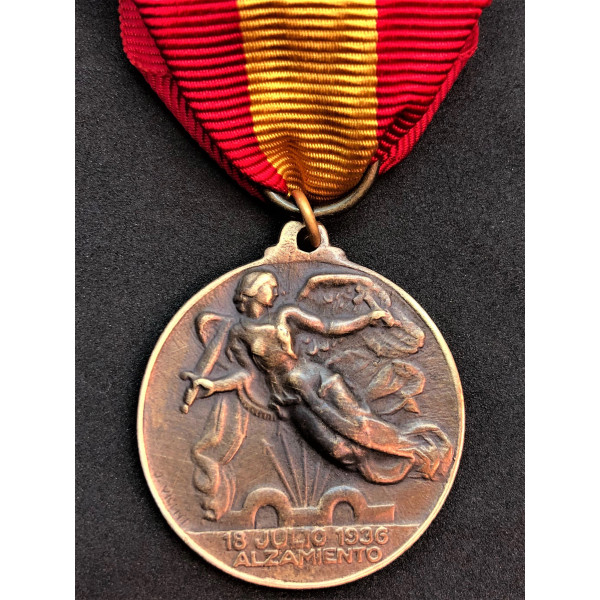 Italo-Spanish contingent Medal "18 Julio 1936" 2