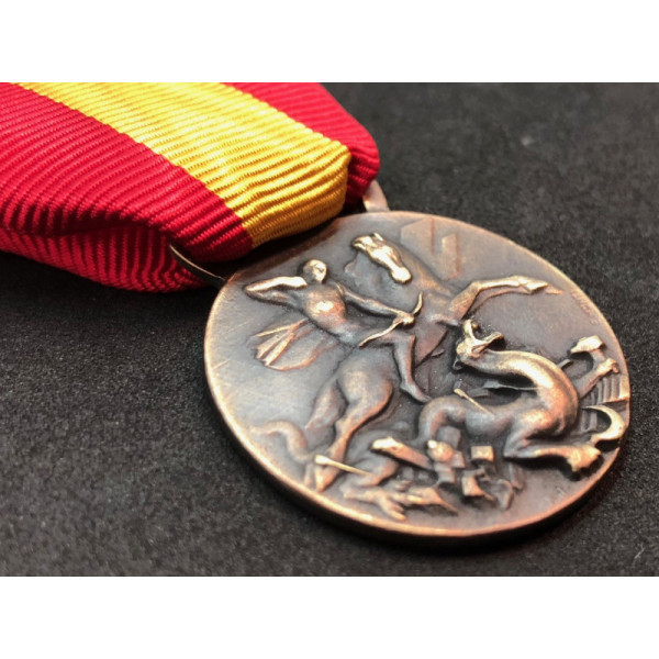 Italo-Spanisch Kontingent Medaille "Arriba España"