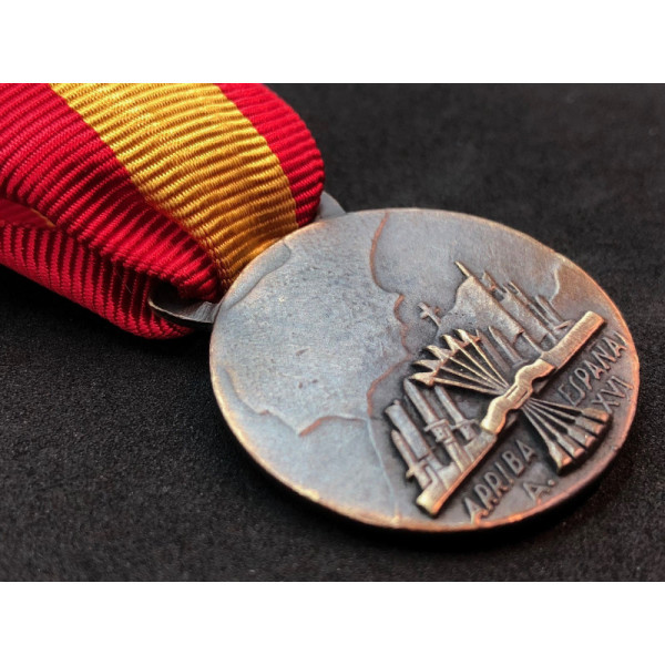 Medaglia contingente italo-spagnolo "Arriba España"