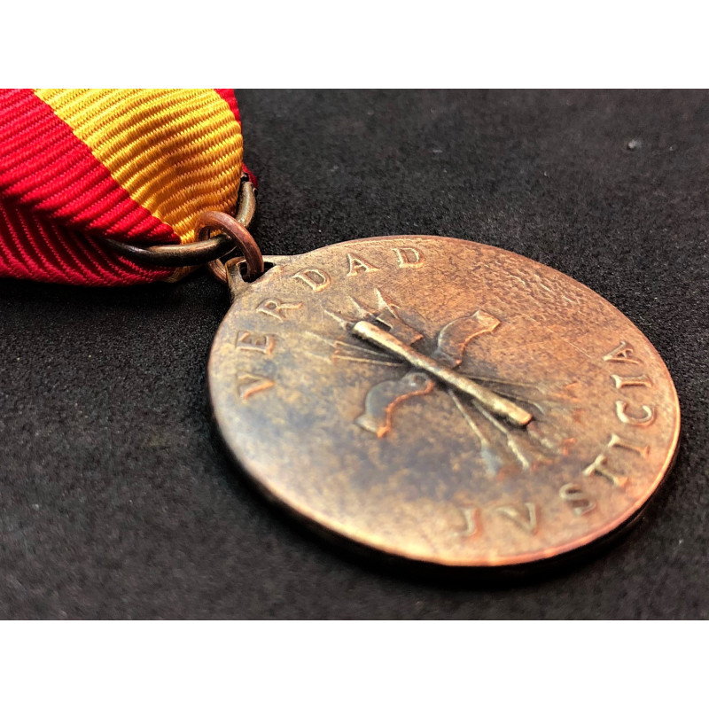 Italo-Spanisch Kontingent Medaille "Verdad y Justicia"
