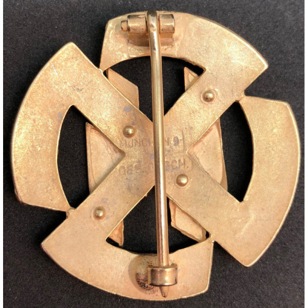 Germanische Leistungsrune - Gold (Munchen 9 Ges. Gesch.)