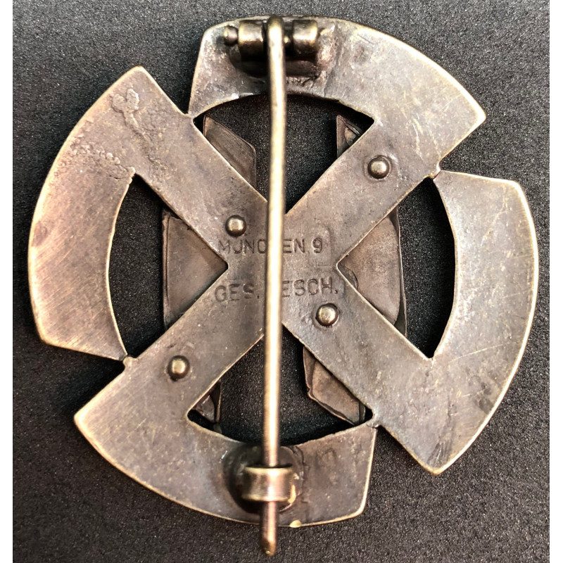 Distintivo Di Membro D'Onore Delle SS - Bronzo (Munchen 9 Ges. Gesch.)