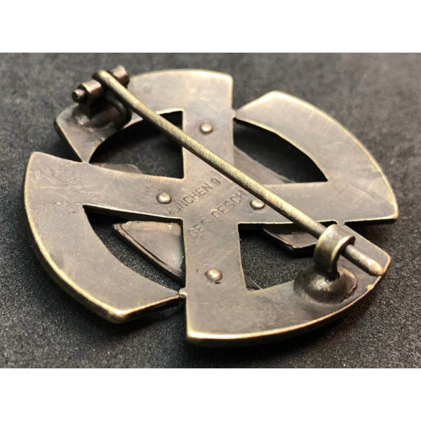 Distintivo Di Membro D'Onore Delle SS - Bronzo (Munchen 9 Ges. Gesch.)
