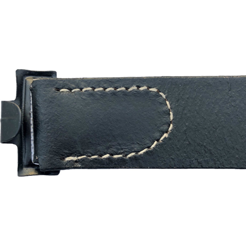 Repro Schwarz Leder Koppelriemen ww2