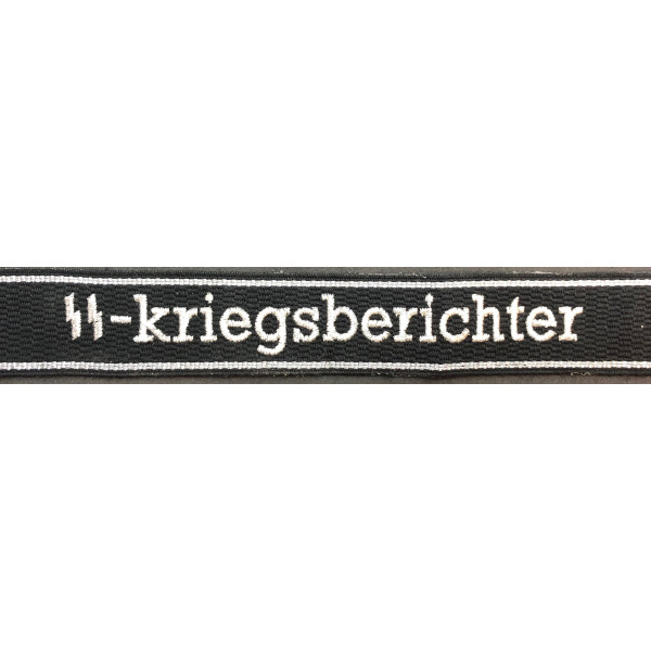Ärmelband - SS-Kriegsberichter