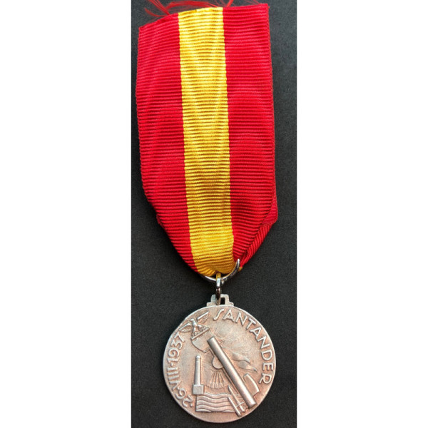 Medaille Schlacht von Santander