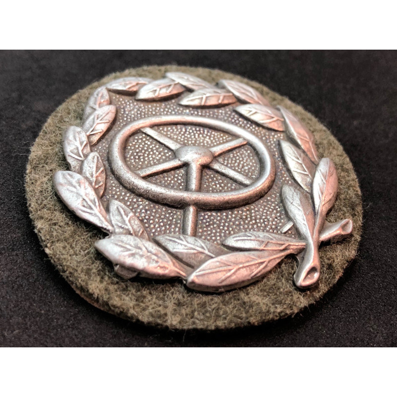 Army Drivers Badge Silver