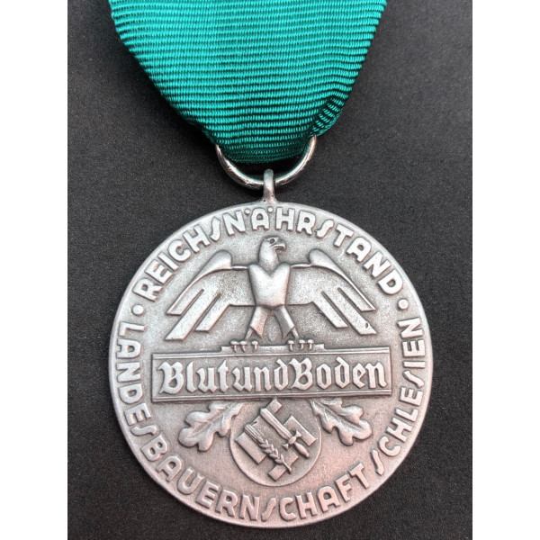 Medaille Reichsnährstand Landesbauernschaft Schlesien, Blut und Boden
