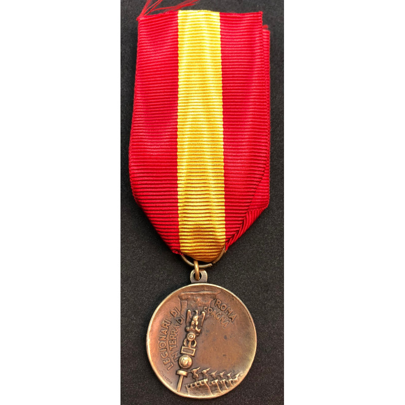 Medaglia legionari di Roma in terra di Spagna