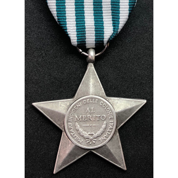 Merit Star for the indigenous soldiers of Italian colonies