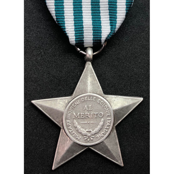 Merit Star for the indigenous soldiers of Italian colonies