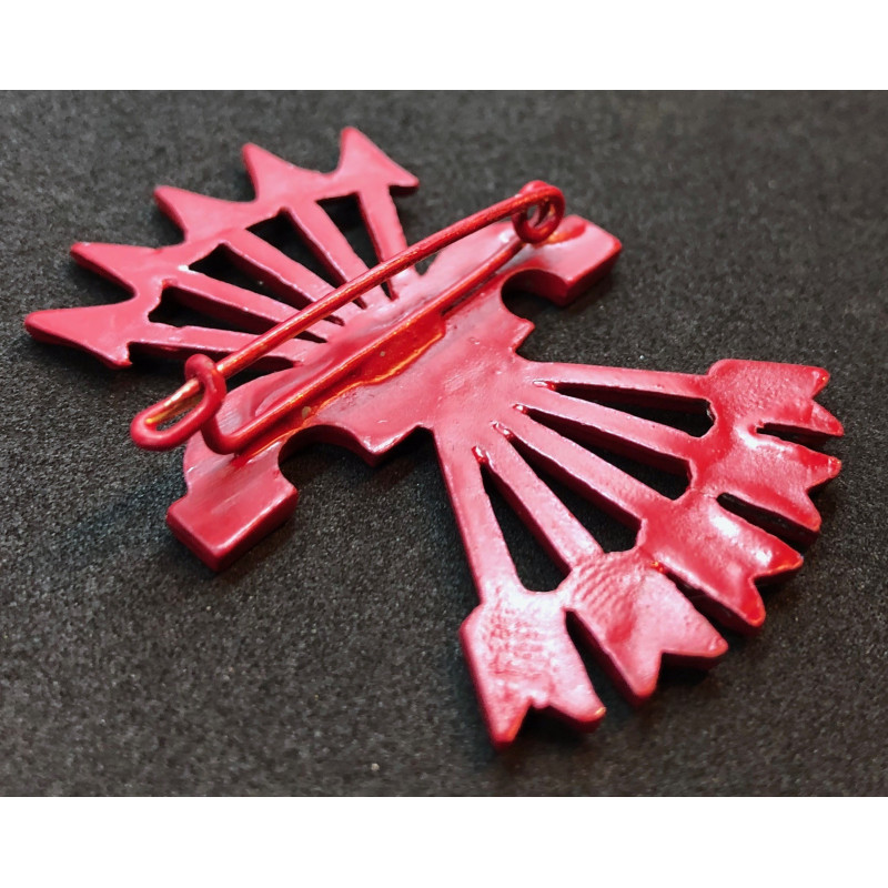 Abzeichen für Falange Kämpfer - Flechas Rojas