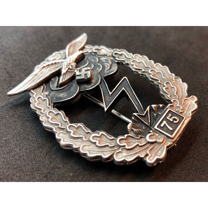 Ground Assault Badge Of The Luftwaffe - 75 Assaults