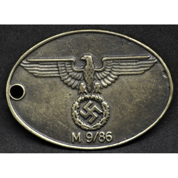 Gestapo ID Tag