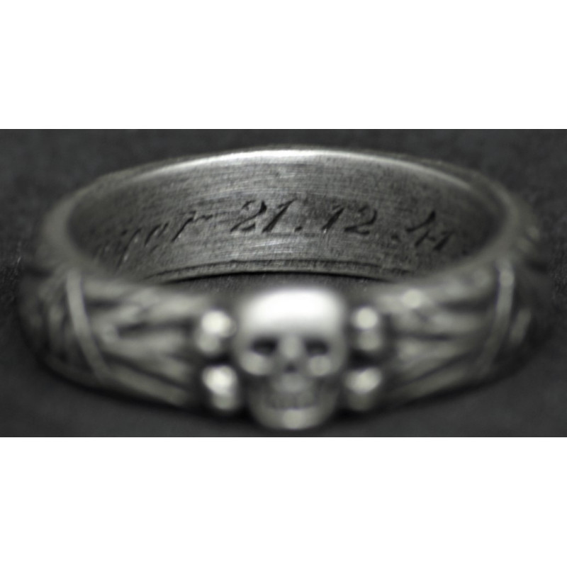 -Panzer Meyer Totenkopfring
