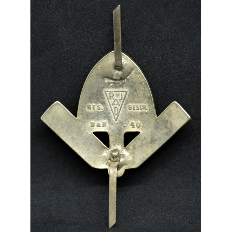 Fregio Da Cappello RAD Oro (Reichsarbeitsdienst)