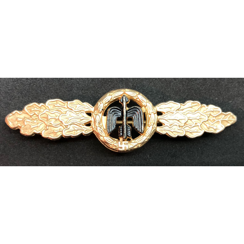 Frontflugspange für Jäger (Gold)