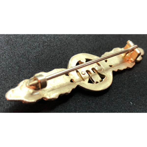 Frontflugspange für Jäger (Gold)