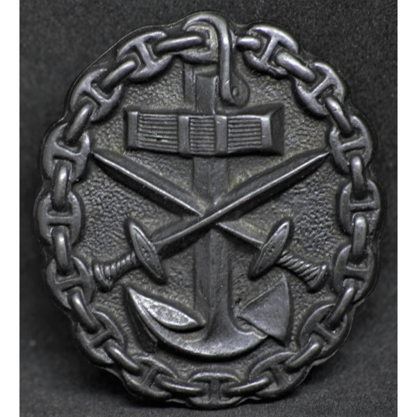Naval Wound Badge (Black)