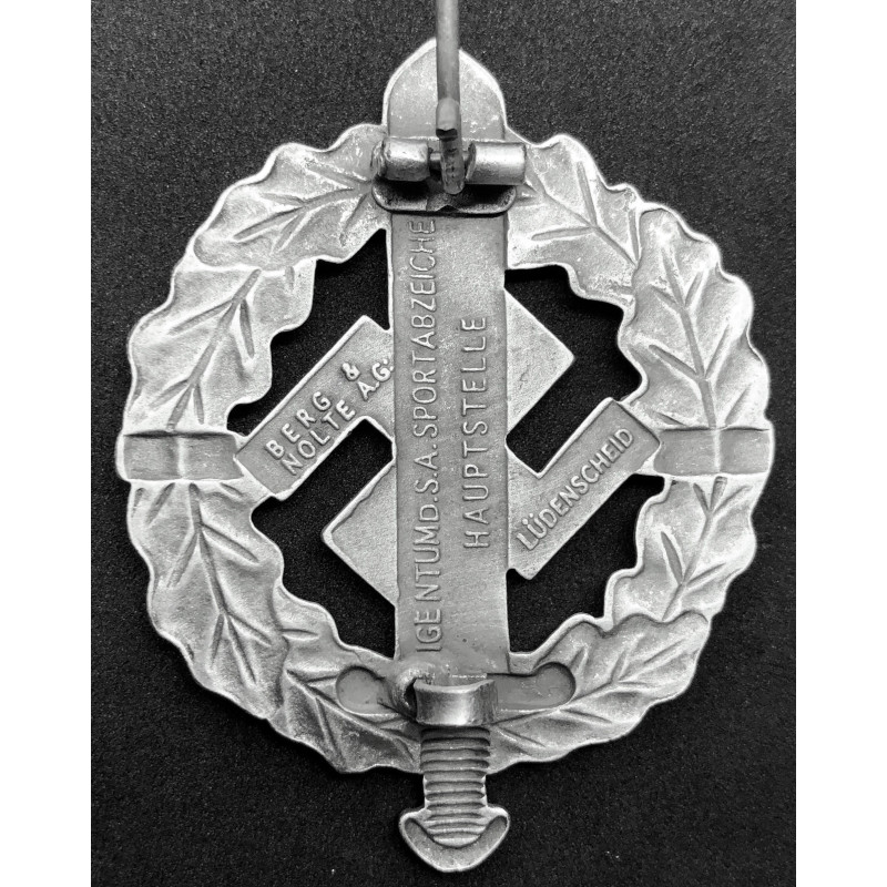 Distintivo Di Reparto Sportivo Militare Delle SA (Argento)