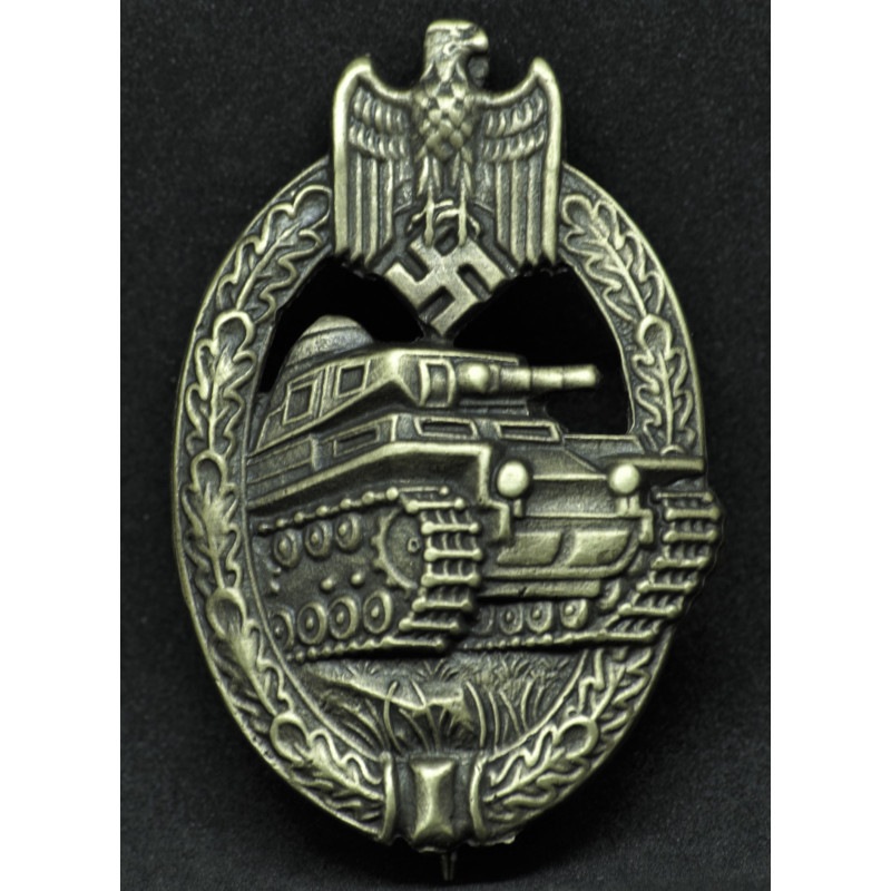 Panzer Badge in Bronze (Producer Assmann)