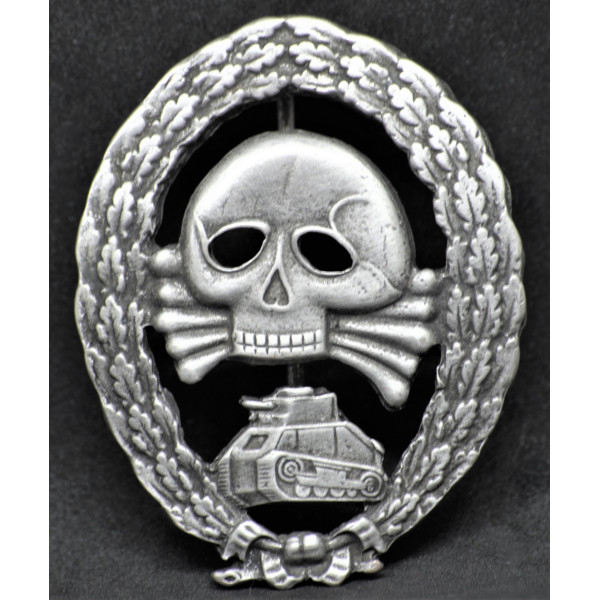 Distintivo Partecipazione In Combattimenti Con Unità Corazzate In Spagna - Legione Condor (Argento)