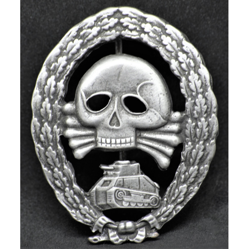 Distintivo Partecipazione In Combattimenti Con Unità Corazzate In Spagna - Legione Condor (Argento)