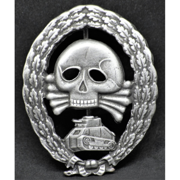 Distintivo Partecipazione In Combattimenti Con Unità Corazzate In Spagna - Legione Condor (Argento)