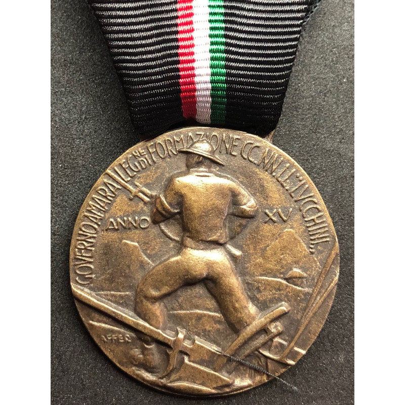 Medaglia commemorativa della Legione di Formazione Camicia Nera Lavoratori “Lucchini”