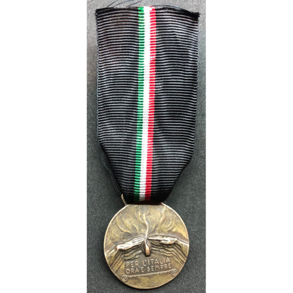 Medaille für die faschistische Kampagne 1919-1922 "Für Italien jetzt und immer"