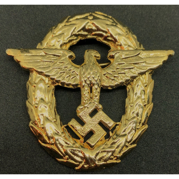 Polizei Mützenabzeichen Für Offiziere (Typ 2)