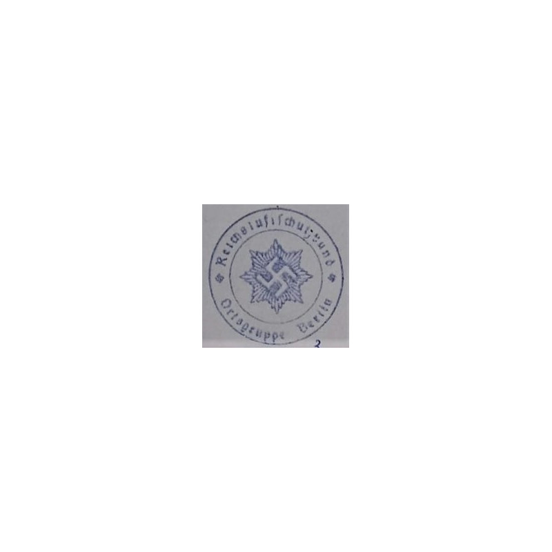Stamp - Reichsluftschkbund, Ortsgruppe Berlin