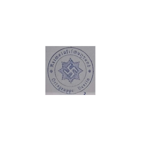 Stempel - Reichsluftschkbund, Ortsgruppe Berlin