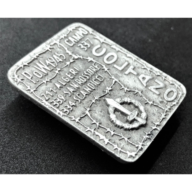 Badge for former RSI prisoners interned in Coltano camp