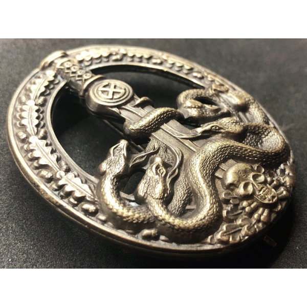 Anti-Partisan Guerrilla Warfare Badge (Empty Bronze)