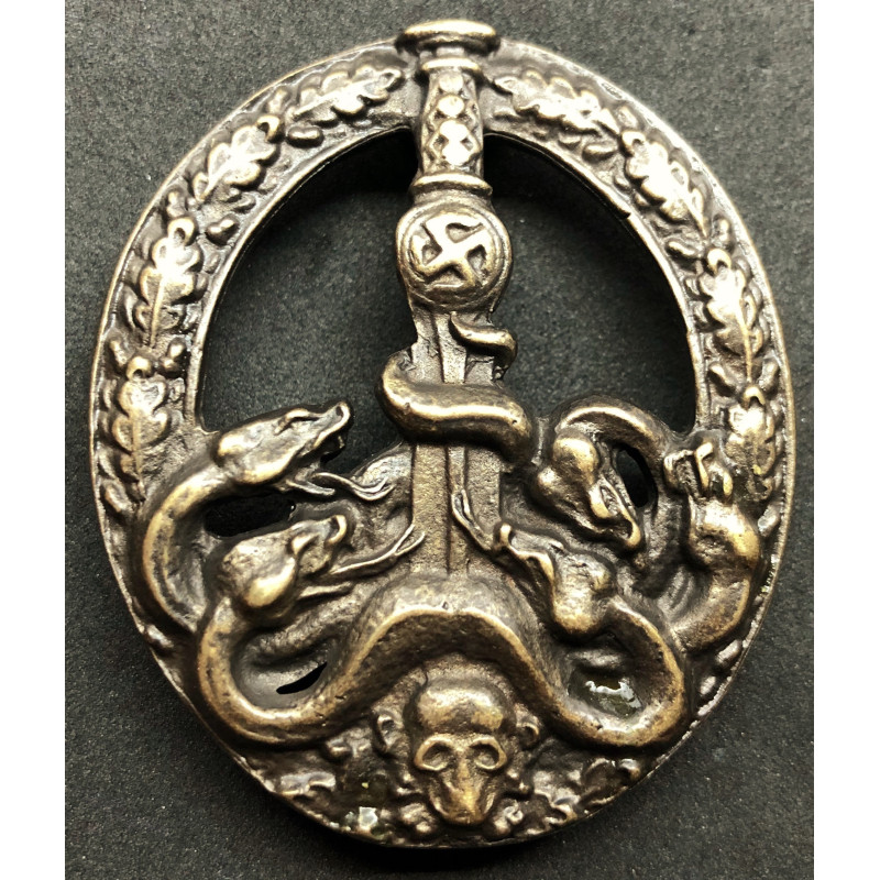 Distintivo Per La Repressione Della Guerriglia Partigiana (Versione cava bronzo)