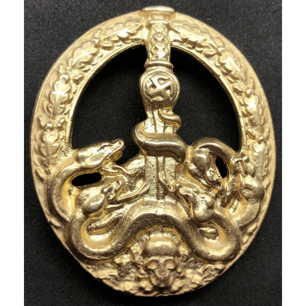 Bandenkampfabzeichen (hohle Version, gold)