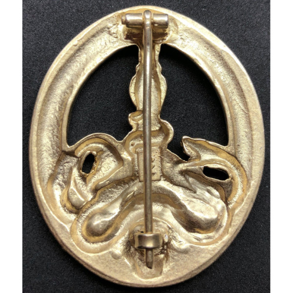 Bandenkampfabzeichen (hohle Version, gold)