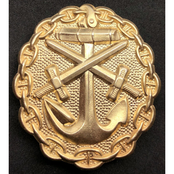 Distintivo Navale per Feriti (Oro)
