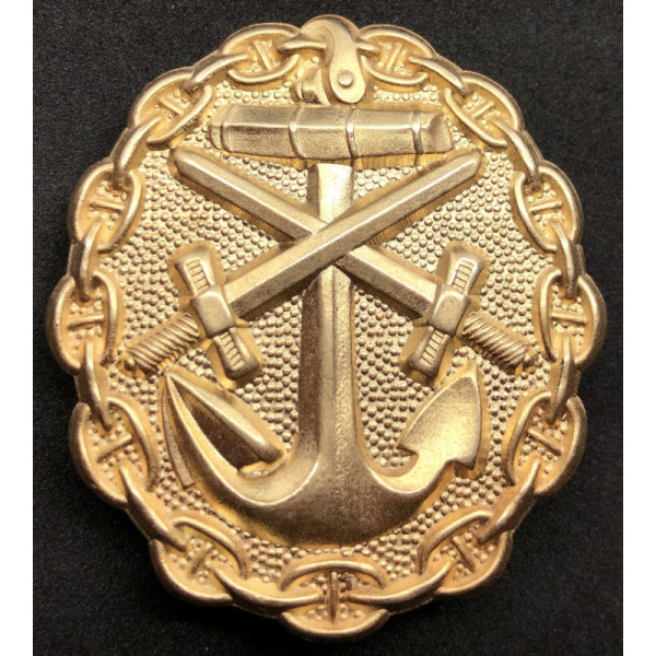 Distintivo Navale per Feriti (Oro)