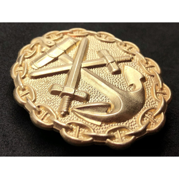 Marine Verwundetenabzeichen (Gold)