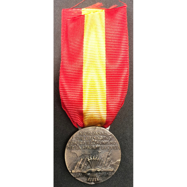 Medaglia contingente italo-spagnolo