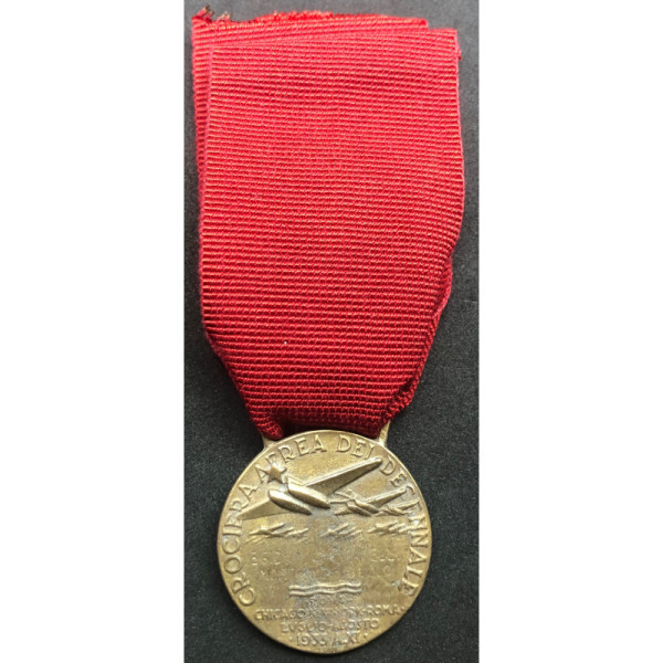 Medaglia Commemorativa Della Crociera Aerea Del Decennale