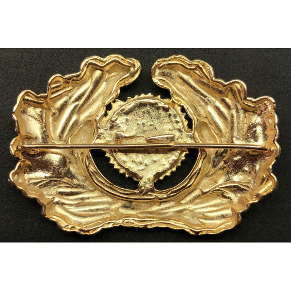 Eichenlaubkranz Mit Korkade For Schirmmütze Hat (Gold) 2
