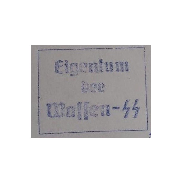 Timbro - Eigentum Der Waffen-SS