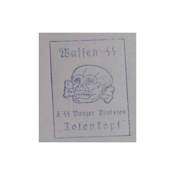 Timbro - Waffen-SS - 3 SS Panzer Division „Totenkopf"